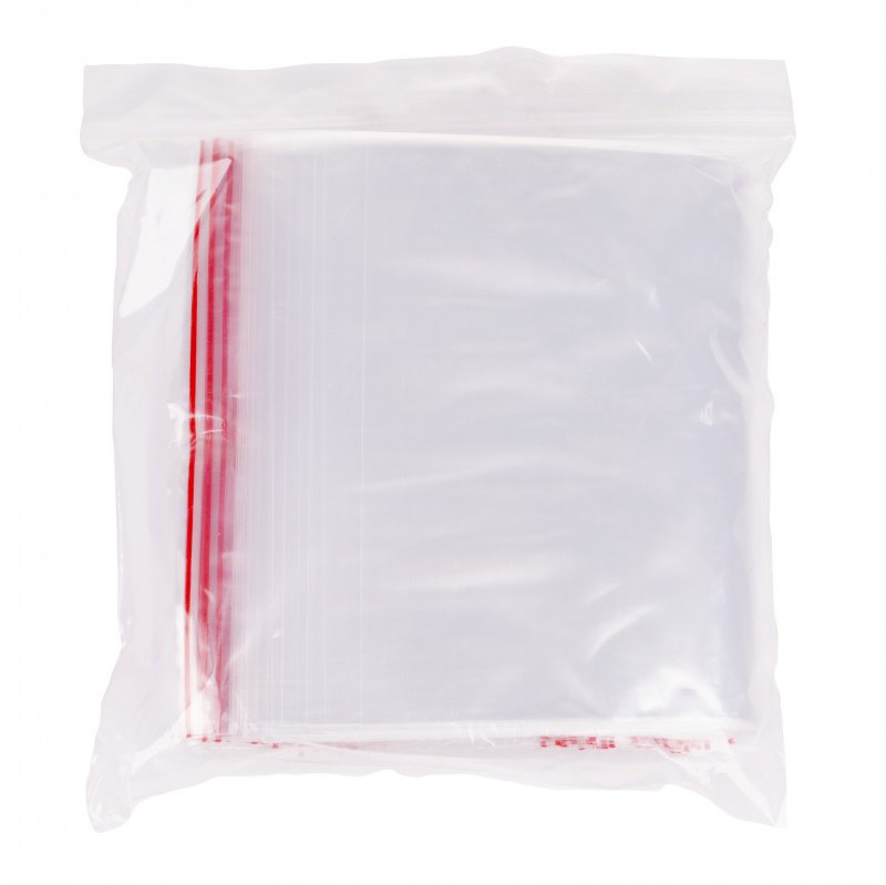 Torebka strunowa DONAU, LDPE, A5 (160x220mm), 100szt., z eurozawieszką, transparentna