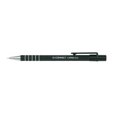 Ołówek automatyczny Q-CONNECT Lambda 0,5mm, czarny