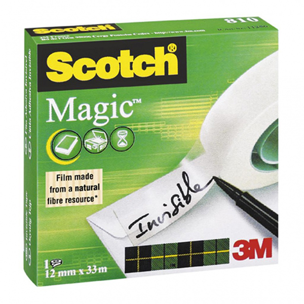 Taśma biurowa Magic Scotch 12mm 33m