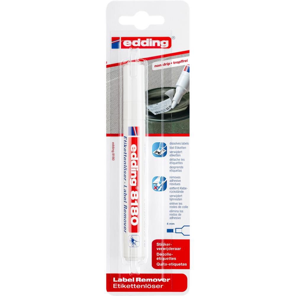 MARKER EDDING Z OLEJEM DO USUWANIA ETYKIET