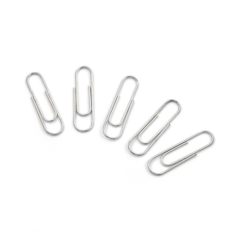 Spinacze okrągłe OFFICE PRODUCTS, 28mm, 100szt., srebrne