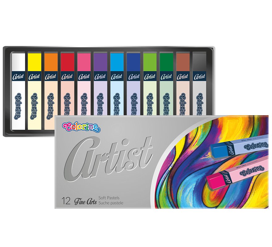 Pastele suche, Colorino artist, 12 kolorów