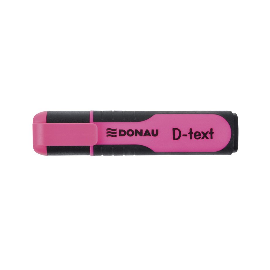 Zakreślacz fluorescencyjny DONAU D-Text, 1-5mm (linia), różowy
