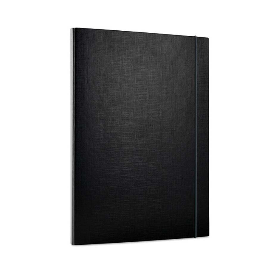 Teczka z gumką OFFICE PRODUCTS, PP, A4/15, 3-skrz., czarna