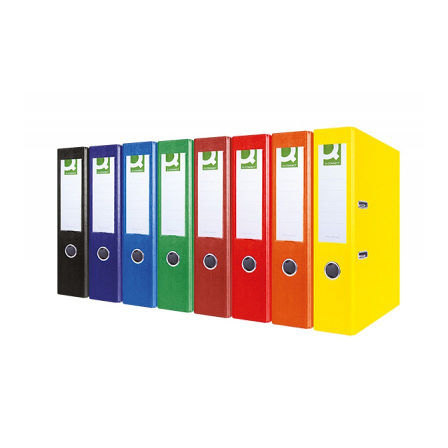 Segregator Q-CONNECT Hero, PP, A4/75mm, zielony
