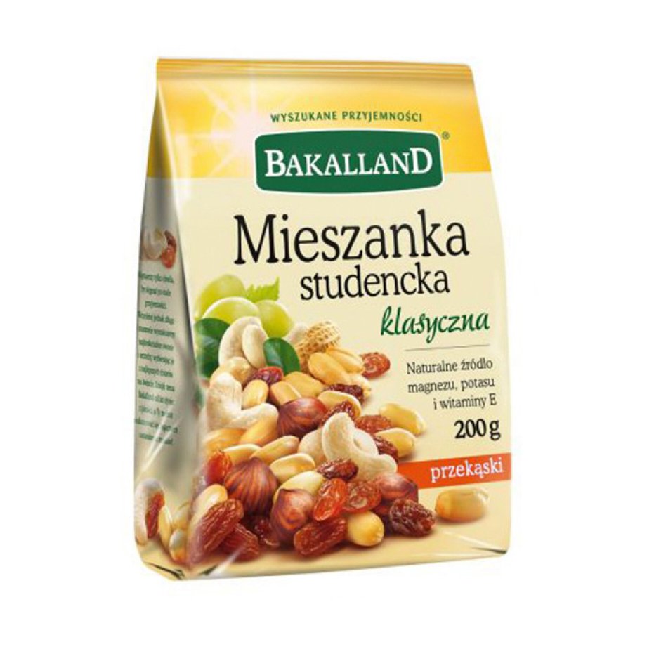 Mieszanka studencka BAKALLAND, 200g