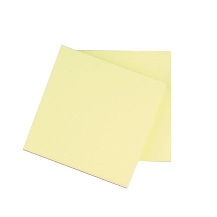Bloczek samoprzylepny Q-CONNECT, 76x76mm, 1x100 kart., jasnożółty