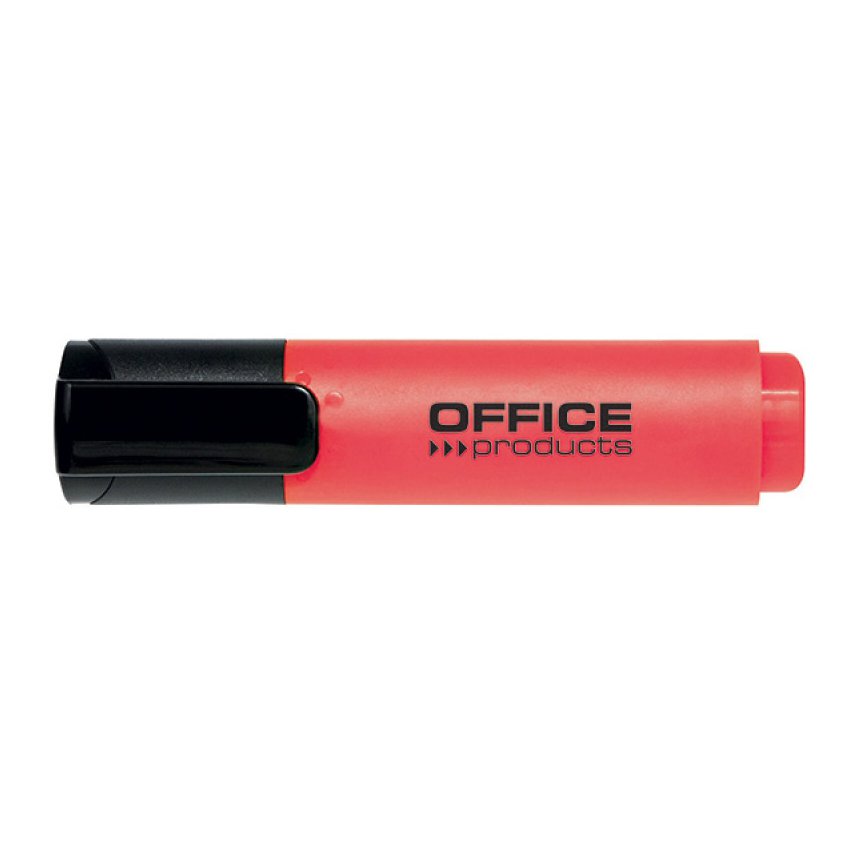 Zakreślacz OFFICE PRODUCTS, 2-5mm (linia), czerwony