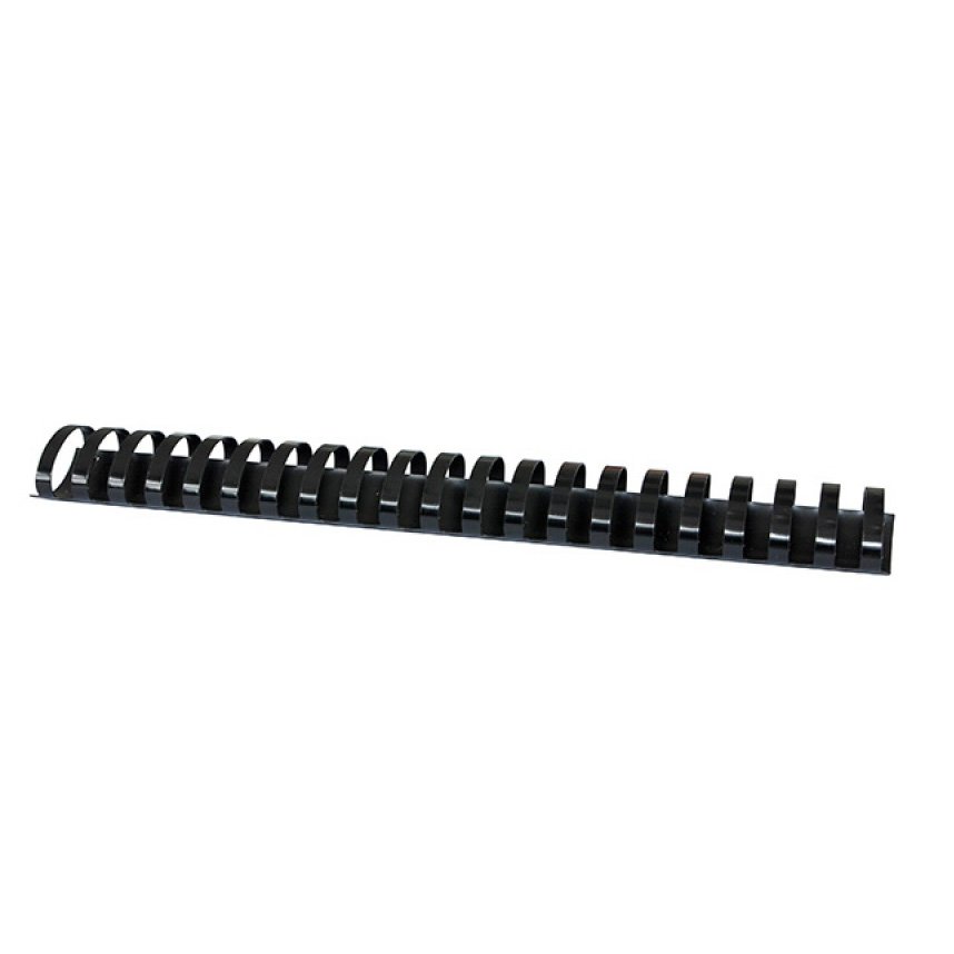 Grzbiety do bindowania OFFICE PRODUCTS, A4, 38mm (350 kartek), 50 szt., czarne
