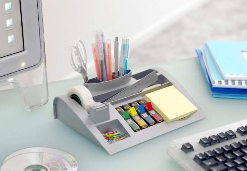 Organizer nabiurkowy Post-it® C-50, w zestawie 