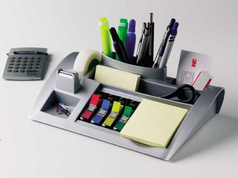 Organizer nabiurkowy Post-it® C-50, w zestawie 
