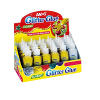 Klej z brokatem AMOS GCL22D24GS - 22ml x 24 kolory sreb./złoty