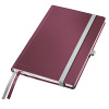 Notatnik twardy LEITZ STYLE A5 kratka Rubinowa czerwień 44860028