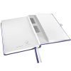 Notatnik twardy LEITZ STYLE A5 kratka Tytanowy błękit 44860069 