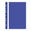 Skoroszyt OFFICE PRODUCTS, PP, A4, miękki, 25 szt., wpinany, niebieski