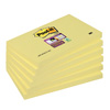 Bloczek samoprzylepny POST-IT® Super Sticky (655-12SSCY-EU), 127x76mm, 1x90 kart., żółty