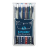 Zestaw piór kulkowych SCHNEIDER One Business, 0,6 mm, 4szt., miks kolorów