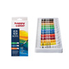 Happy Color, zestaw farb akrylowych, 12 kolorów, 12 ml