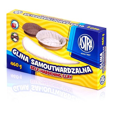 Glina samoutwardzalna, biała, 460 g