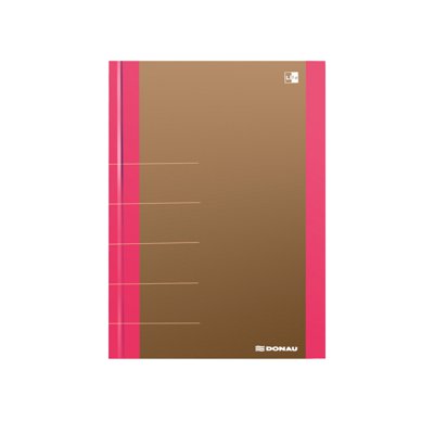 Notatnik DONAU Life, organizer, 165x230mm, 80 kart., różowy