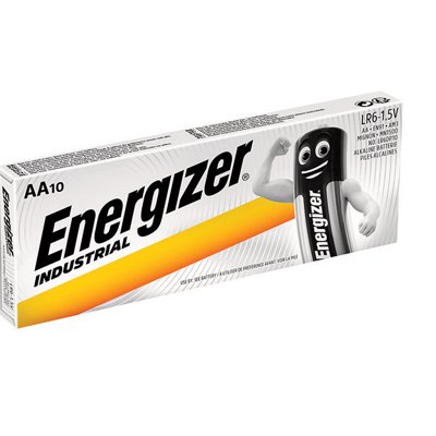 Bateria ENERGIZER Industrial, AA, LR6, 1,5V, 10szt.