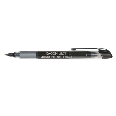 Cienkopis kulkowy Q-CONNECT 0,5mm (linia), czarny
