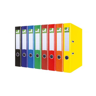 Segregator Q-CONNECT Hero, PP, A4/55mm, zielony