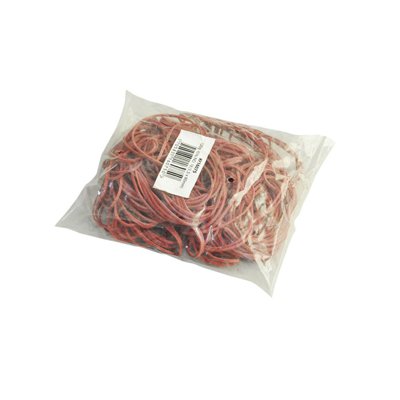 Gumki recepturki Q-CONNECT, 100g, średnica 50mm, czerwone
