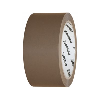 Taśma pakowa DONAU Hot-Melt , 48mm, 66m, 50mikr., brązowa