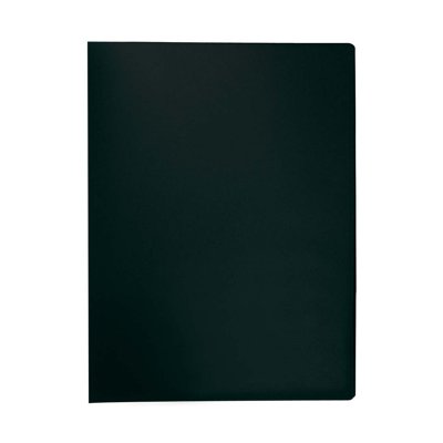 Teczka ofertowa Q-CONNECT, PP, A4, 380mikr., 20 koszulek, czarna