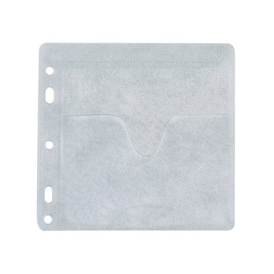 Koperty na 2 płyty CD/DVD Q-CONNECT, do wpinania, 40szt., białe