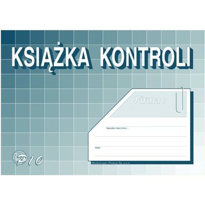 Książka kontroli, A5, offset