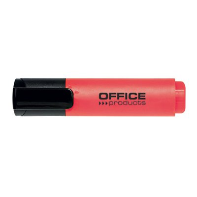 Zakreślacz OFFICE PRODUCTS, 2-5mm (linia), czerwony