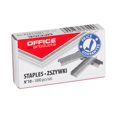 Zszywki OFFICE PRODUCTS, 10/5, 1000szt.