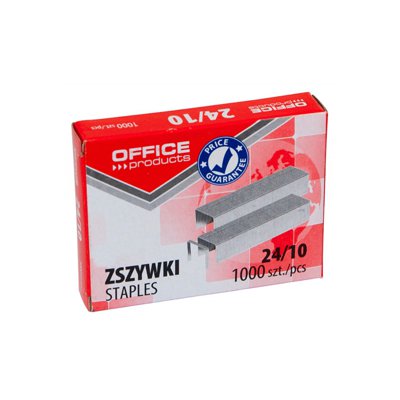 Zszywki OFFICE PRODUCTS, 24/10, 1000szt.