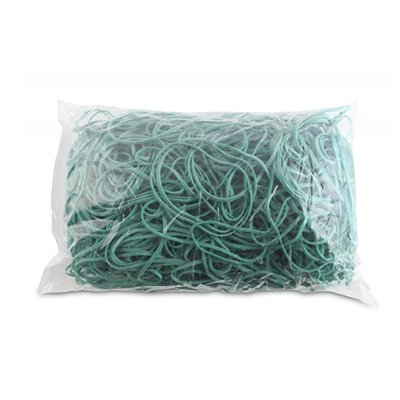 Gumki recepturki OFFICE PRODUCTS, średnica 80mm, 1,5x3mm, 60% kauczuku, 1000g, zgrzewka, zielone