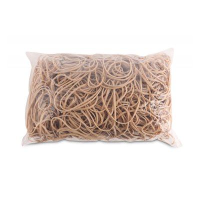 Gumki recepturki OFFICE PRODUCTS, średnica 80mm, 1,5x3mm, 60% kauczuku, 1000g, zgrzewka, naturalne