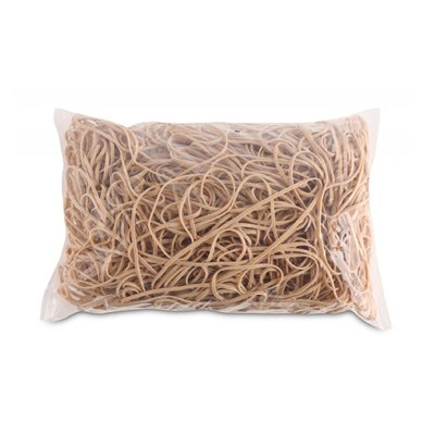 Gumki recepturki OFFICE PRODUCTS, średnica 130mm, 1,5x3mm, 60% kauczuku, 1000g, zgrzewka, naturalne
