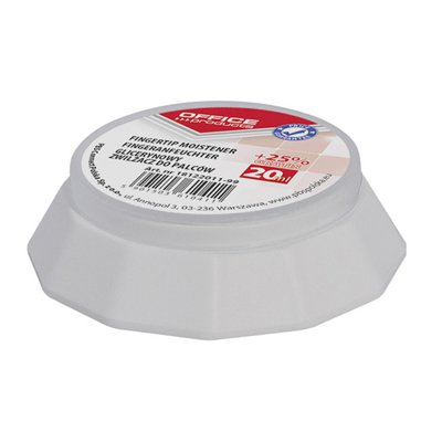 Zwilżacz glicerynowy OFFICE PRODUCTS, do palców, 20ml+25% GRATIS, eukaliptus