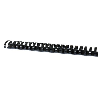 Grzbiety do bindowania OFFICE PRODUCTS, A4, 45mm (440 kartek), 50 szt., czarne