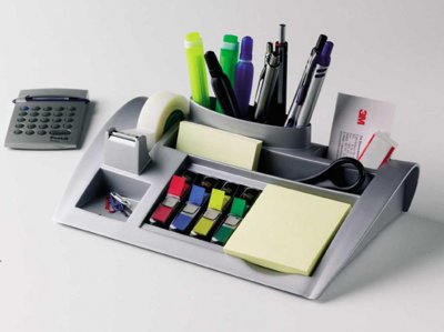 Organizer nabiurkowy Post-it® C-50, w zestawie 