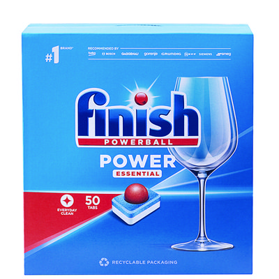 Tabletki do zmywarki FINISH Power Essential, 50szt., fresh