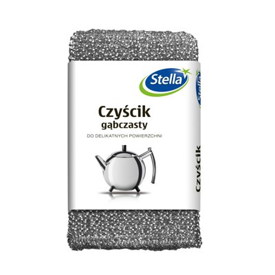 Czyścik gąbczasty STELLA, 1 szt., mix