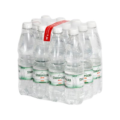 Woda niegazowana Staropolska 0,5l bez kaucji (12sztuk) 