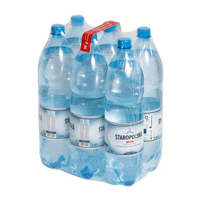 Woda gazowana Staropolska 1,5l bez kaucji (6sztuk) 