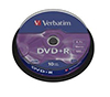 Dysk DVD+R cake (10)  43498